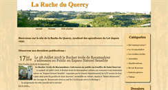 Desktop Screenshot of larucheduquercy.fr