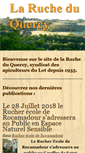 Mobile Screenshot of larucheduquercy.fr