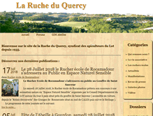 Tablet Screenshot of larucheduquercy.fr